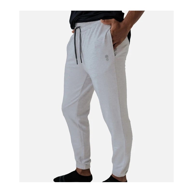 Cariloha Men's Bamboo Jogger Light Heather Gray - Small