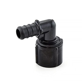 1/2" PEX x 1/2" Female Threaded Swivel Elbow, Poly Alloy, Lead-Free