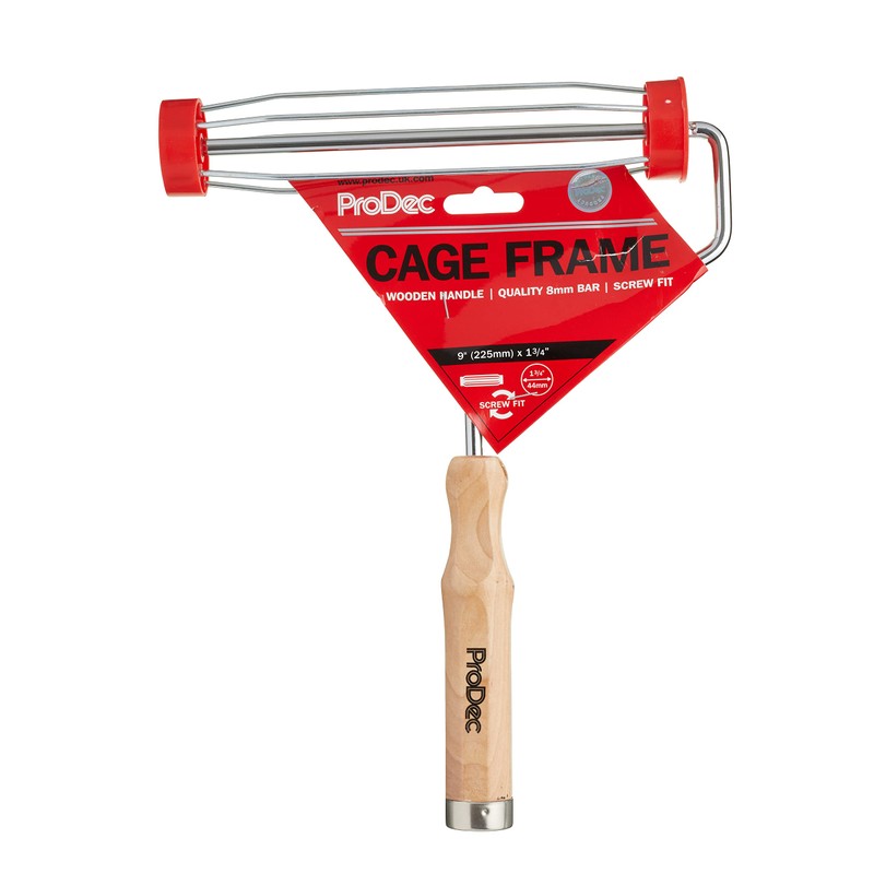 ProDec PRFR007 9 inch x 1.75" Wooden Handle Trade Professional