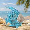 VVGIFTS Beach Coastal Decor Coral Reef Angelfish Home Office Desk