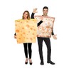 Fun World Men's Cheese & Cracker (set) Adult Costume, Multi,