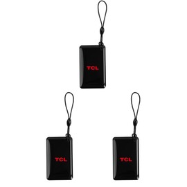 TCL Smart Door Lock IC Card 3 Pcs for Smart Deadbolt Lock, RFID Key Fob for D1 Pro/ D2/ D2 Plus/ D2 Pro Smart Lock, Black