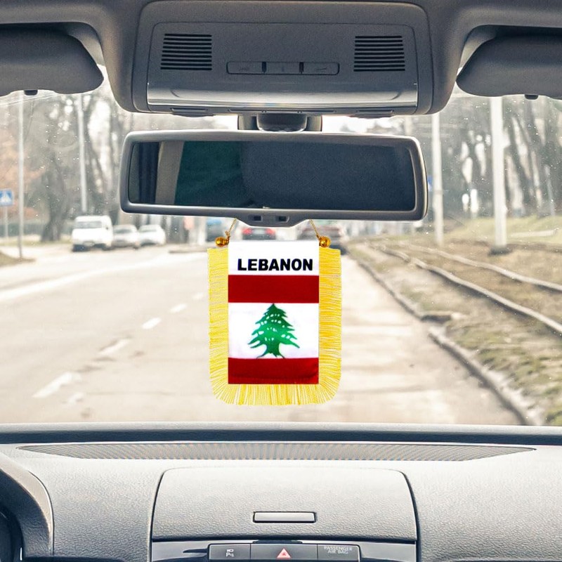 Lebanon Mini Banner - 1 dozen pack