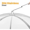 Baitedelai Fire Pit Spark Screen 30 Inch Round, Heavy Duty