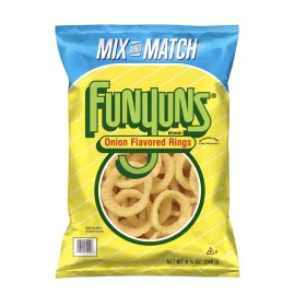 Funyuns **2 PK**Funyuns Onion Flavored Rings 8.75 oz Each ~ Total 17.5 oz.