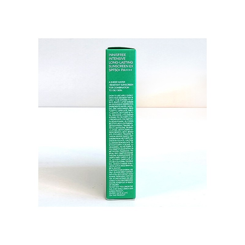 Innisfree Intensive Long Lasting Sunscreen EX 60ml (SPF50+) / 이니스프리