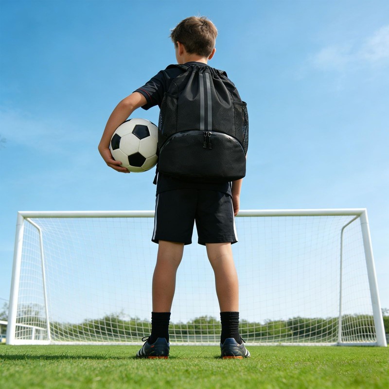 KxrTpx Football Boot Bag, Drawstring Boot Bag for Football Kit
