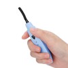 Heated Eyelash Curler USB Rechargeable Electric Lash Curling Tool for