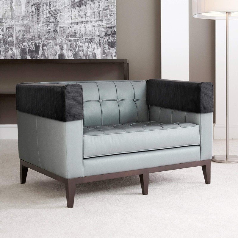 CM Anti-Slip Sofa Armrest Slipcover Anti-dust Armchair Stretch Cover for