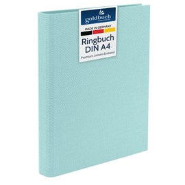 Goldbuch Bella Vista 37 507 Photo Ring Binder (26 x 32 cm – Aqua – 37507