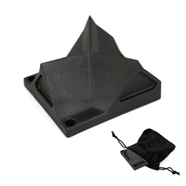 BiggerFire Mini Wood Splitter Portable Firewood Kindling Splitter for Wood Stove Fireplace and Fire Pits Black Manual Small Log Splitter 1.3 Pounds Lightweight