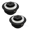 LUMOOM Pack of 2 C6-2 Mowing Head for Stihl FS38