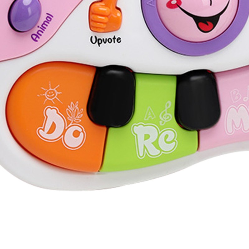 Baby Piano Toy Multifunctional Educational Drum Animal Sound Keyboard Piano