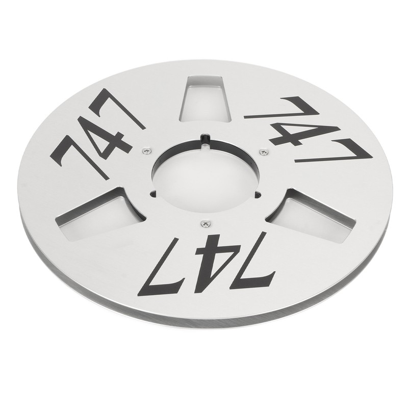 1/4 10.5 Inch Empty Tape Reel 3 Hole Aluminum Alloy