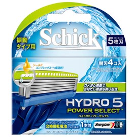 Schick Hydro 5 Power Select Replacement Blades (4 Pack)