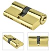 60mm Copper Dual Open Lock Cylinder Anti theft Door Lock