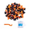 50pcs Tile Leveling System 2mm + 100 Tile spacers 2mm,Tile