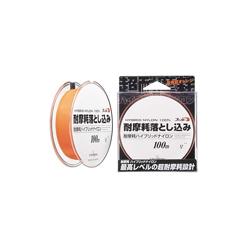 YAMATOYO, Nylon Line, Abrasion Reduction, 328.4 ft (100 m), No.
