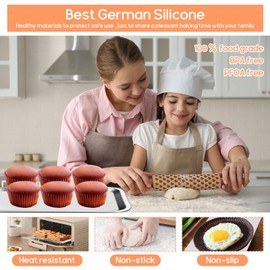 Rollo de Silicona para Hornear, 11.8IN x 9.8FT Tapete de Silicona Grande Antiadherentes, Alfombrillas de Silicona para Manualidades Hoja de Silicona Reutilizable para Freidora de Aire Horno Encimera