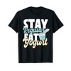 Lustiger Probiotika-Liebhaber, der Liebe Joghurt Darm Gesundheit sagt T-Shirt