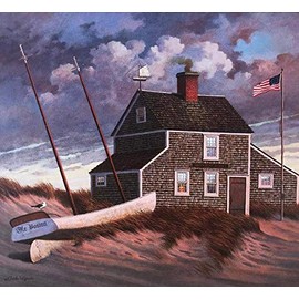 Charles Wysocki "Everyone Loves A Mystery New Framed Art 17" x 18"