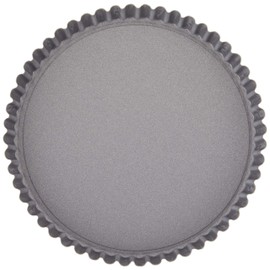 Tiger Crown 5245 Tart Shape, Gray, 7.2 x 1.0 inches (182 x 25 mm), Al- Sepato Tart 180, Aluminum, 2 Coats of Fluorine, Removing Bottom