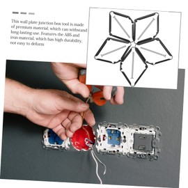 COHEALI 1 Set Junction Box Repair Tool Insulation Support Rods Electrical Box Fixer for Cassette Installation Durable and Practical for Aging Issues