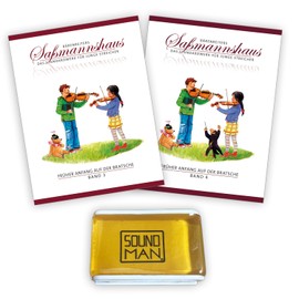 Egon Saßmannshaus - ISBN ISBN ISMN 9790006536375 ISBN9790006536375 + soundman Rosin for Viola (Starter Set)