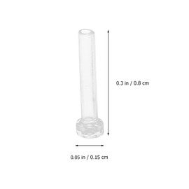 Earring Sleeves for Ears: 50pcs Earring Posts Blank Earring Pin Studs Pierced Earring Protector Covers Jewelry Findings Earring Accessories