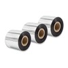 vhbw 3x Thermotransfer-Band kompatibel mit Valentin CV6800 Drucker Etikettendrucker, Wischfest,