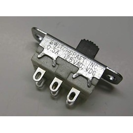 56206L2X Switchcraft DPDT Slide Switch (Price Per Each)
