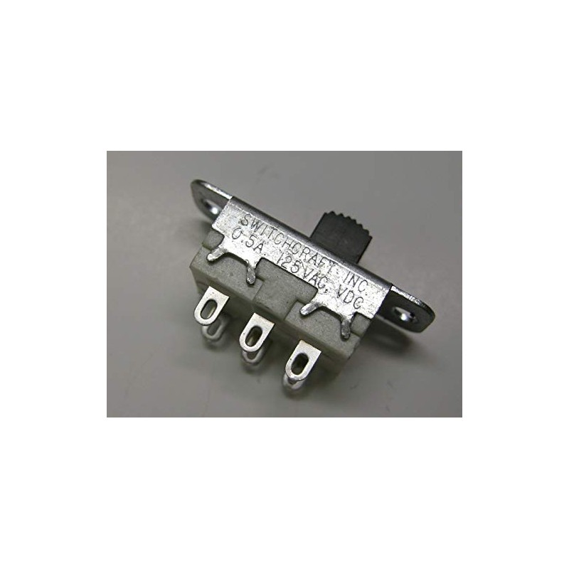 56206L2X Switchcraft DPDT Slide Switch (Price Per Each)
