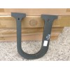 Ballard Designs Monogram Alphabet Letter Plaque Small U Bronze Wooden