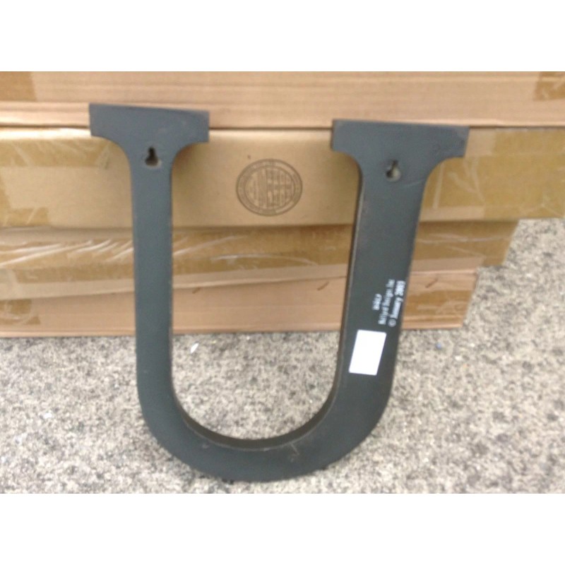 Ballard Designs Monogram Alphabet Letter Plaque Small U Bronze Wooden