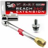 SKÖG Chuck Mates Reach360 Articulating 7-inch Extension for Tire Inflators