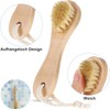 Potato Brush, Pack of 2 Vegetable Brush, Wood, Natural Bristles,