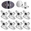 YUXIANLB Magnetic Curtain Clips 10Pair Curtain Weights Magnets Closure Double