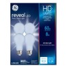GE Reveal LED Light Bulb, 60 Watt Eqv, A19 Standard