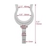 Surmeny Marine 2 Pieces Aluminum Oar Lock Oarlock Rowlock Premium