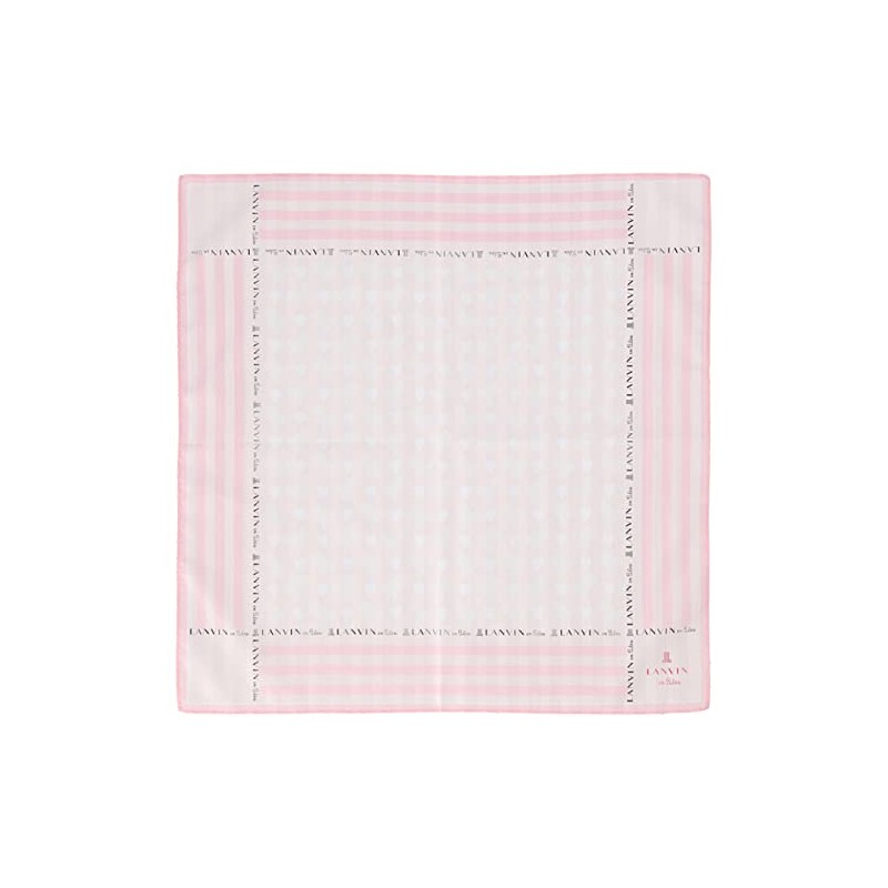 Lanvin On Blue 17306002 Handkerchief Women's Print Handkerchief, Pink