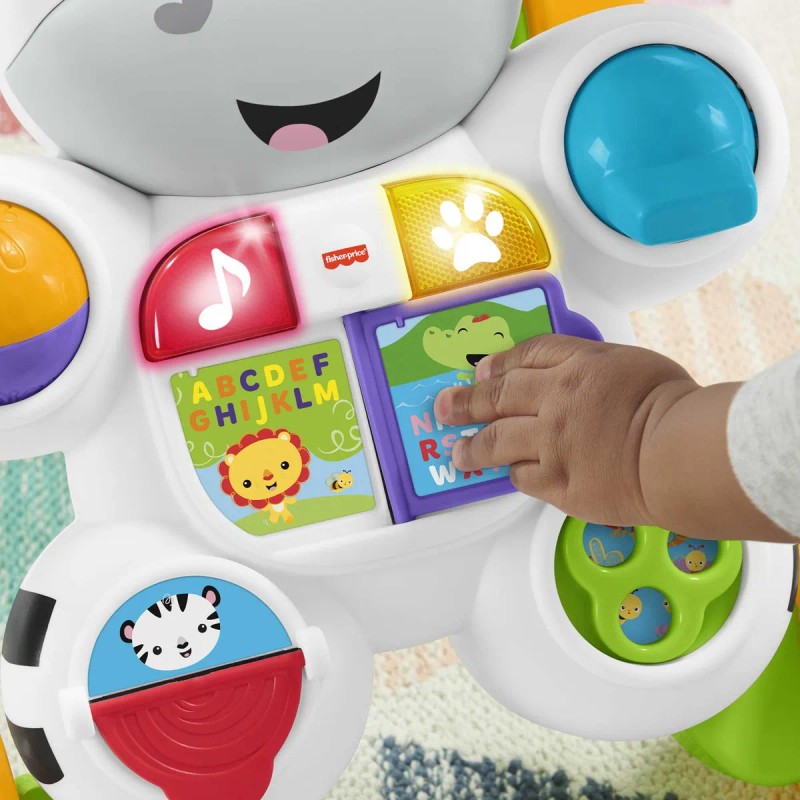 Andadera Para Bebés Fisher Price Cebra De Aprendizaje Blanco