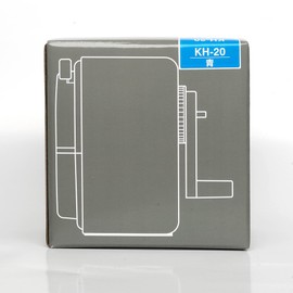 Uni KH-20 Hand Crank Wooden Pencil Sharpener - Blue (japan import)