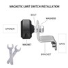 Activesale Magnetic Limit Switch for Sliding Gate Opener Driveway Stopper