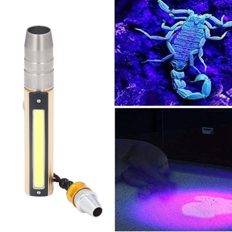 Gemstone Light 3 LED 1 COB USB Charging Aluminium Alloy