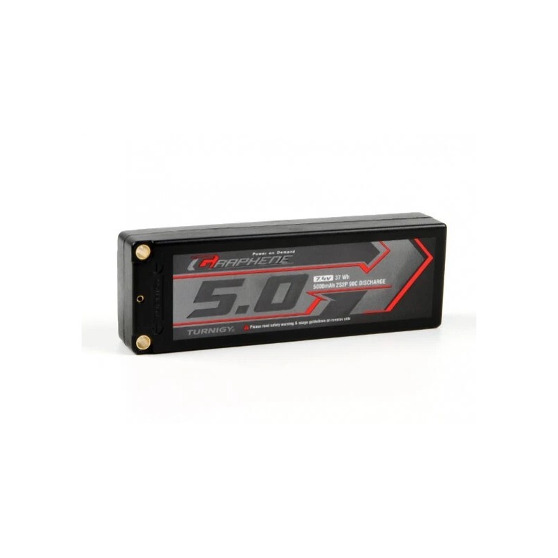 Turnigy Graphene 5000mAh 2S2P 90C Hardcase Lipo Pack (ROAR APPROVED)