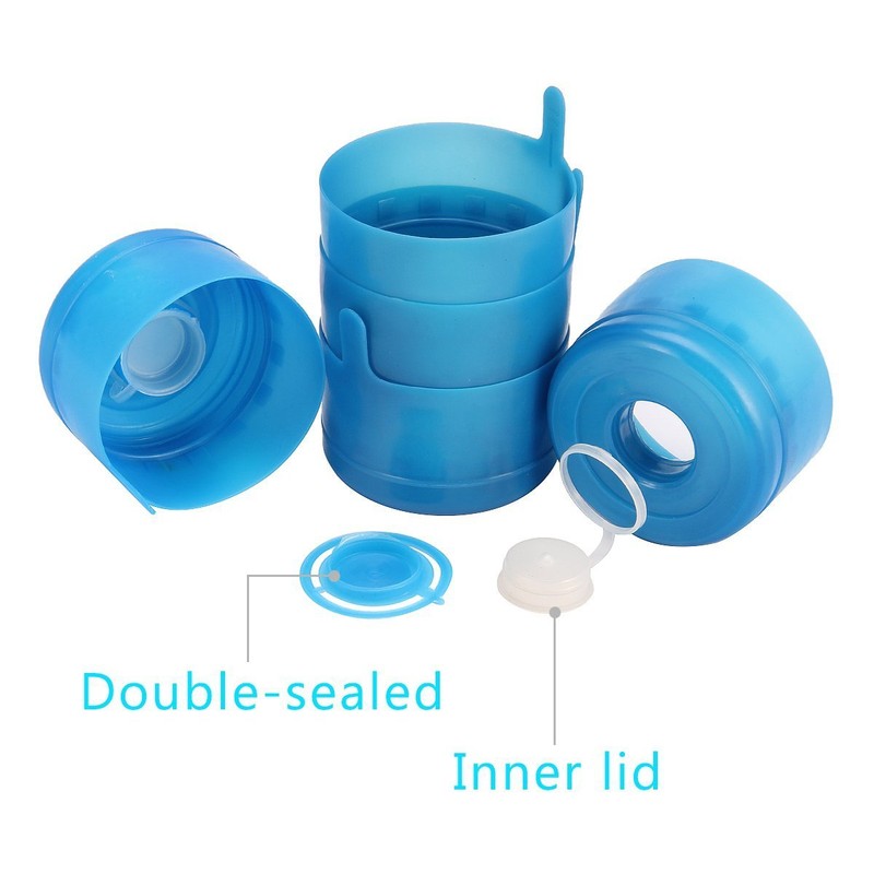 WINBOB 5PCS 55mm 3 and 5 Gallon Non-Spill Caps,Replacement Water