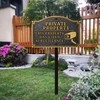 Morgtta Private Property - This Property Has Video Surveillance Statement