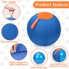 Polyester Dog Herding Ball Toy - 1pc Durable with Pump