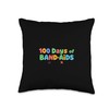 100 Days Of BAND-AIDS Milestone Celebration Throw Pillow