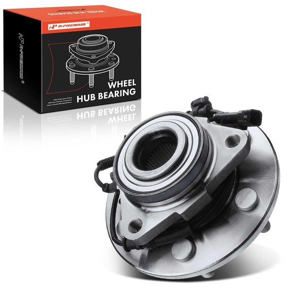 A-Premium Front Wheel Bearing and Hub Assembly Compatible with Ram